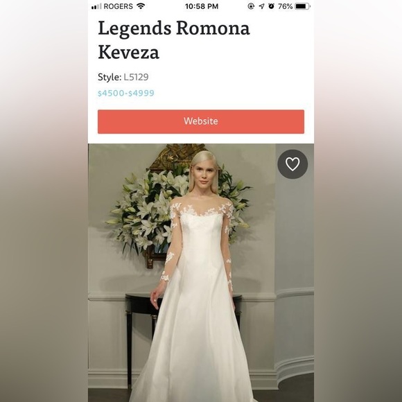Legends by Romona Keveza Bridal Dress - Picture 3 of 14